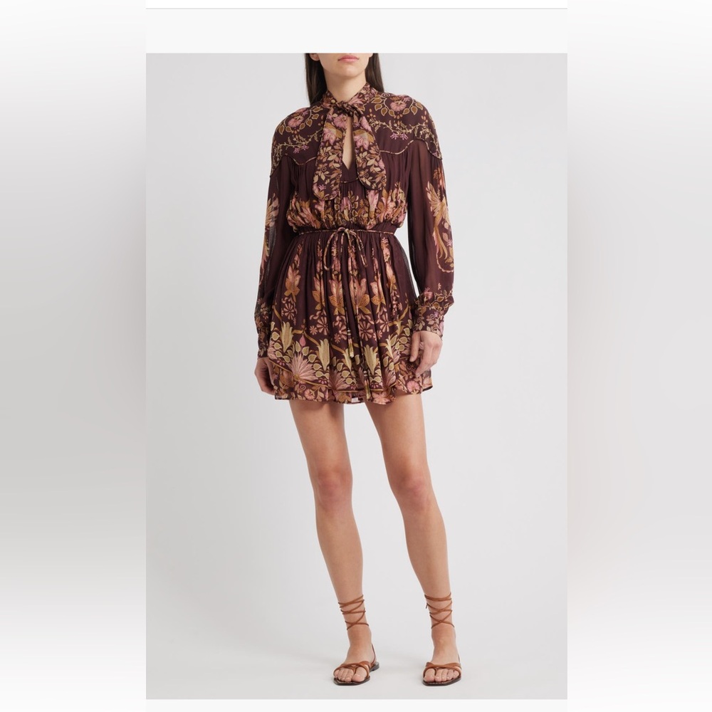 Farm Rio Bella floral mini Dress